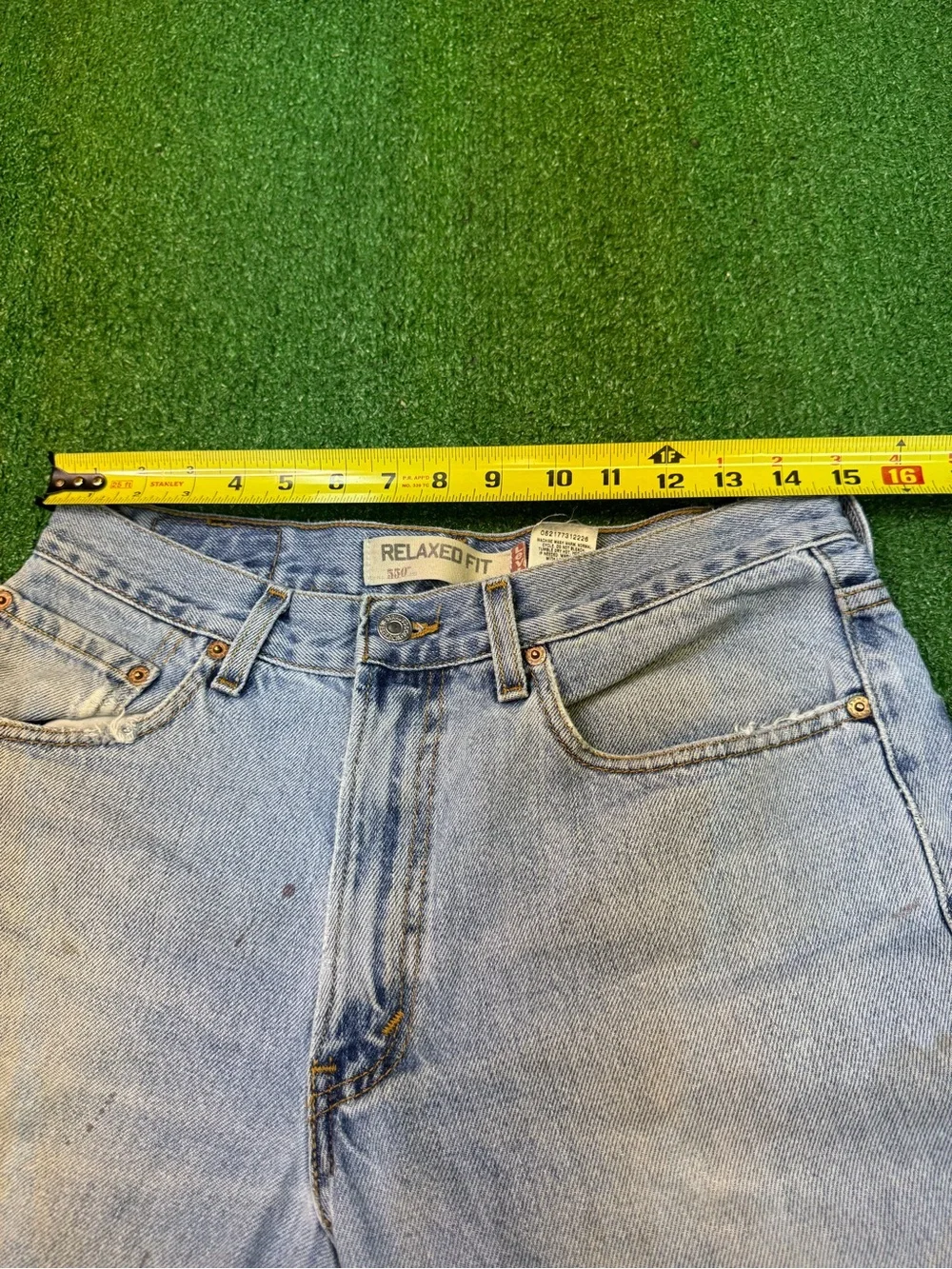 Vintage Levis Jeans 550 Relaxed Fit Men’s 32x32 2006 Denim Blue Jeans Y2k